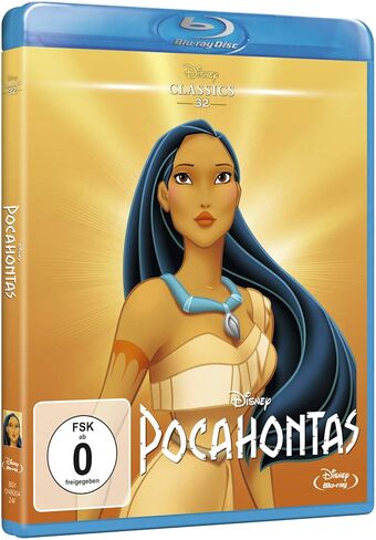 Pocahontas - Disney Classics 32 [Blu -ray] [1995] [المنطقة A & B&C] in Saudi Arabia