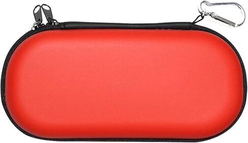 Eliater Carring Case متوافق مع PlayStation Vita ، حقيبة غلاف سحاب السفر المحمولة متوافقة مع Sony Psvita 1000 2000 Game Console (Red) in Kuwait
