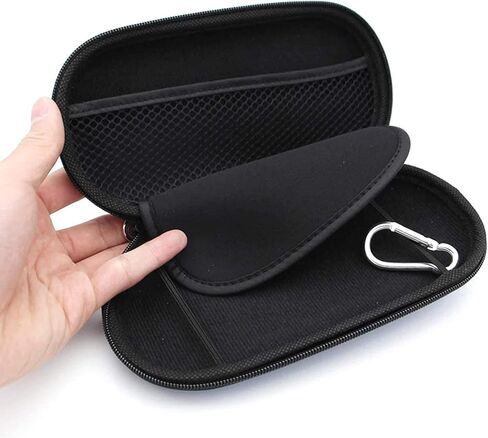 Eliater Carring Case متوافق مع PlayStation Vita ، حقيبة غلاف سحاب السفر المحمولة متوافقة مع Sony Psvita 1000 2000 Game Console (Red) in Kuwait