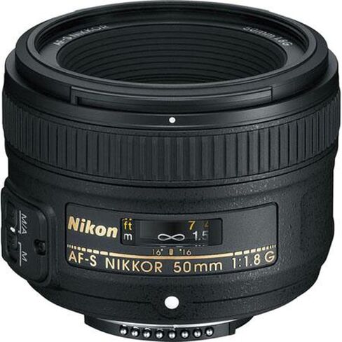 Nikon 50mm F/1.8g AF-S Nikkor Lens مع مجموعة مرشح 58 مم prooptic in Kuwait