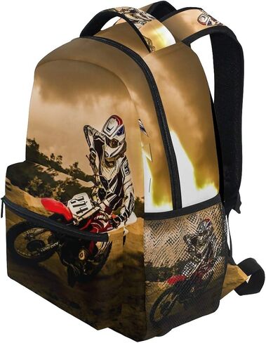 Nerxy Lightweight Dirt-Bike Motocross Motorcycle Vehicle Backpacks Women Bags Men Bookbag in Kuwait