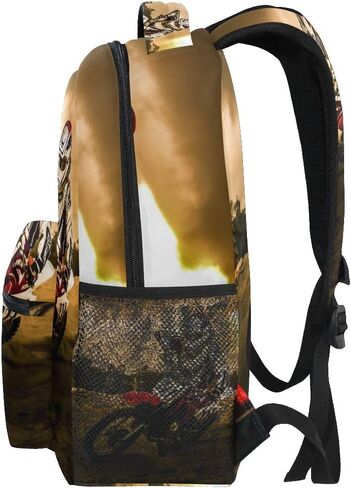 Nerxy Lightweight Dirt-Bike Motocross Motorcycle Vehicle Backpacks Women Bags Men Bookbag in Kuwait