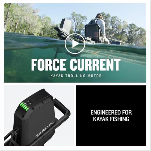 Garmin® Force® الحالي محرك التصيد قوارب الكاياك ، التثبيت البسيط ، التكامل اللاسلكي in Saudi Arabia