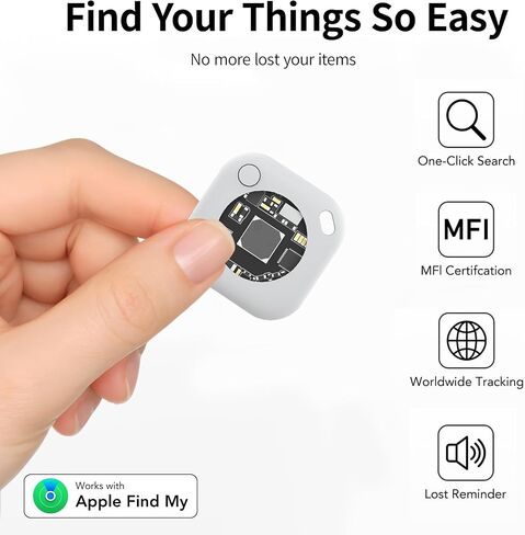 2025 علامات تتبع الهواء الجديدة-حزمة 4 ، تعمل Bluetooth Trace مع Apple Find My (iOS فقط ، وليس من أجل Android) ، ومكتشفو عناصر العلامة الذكية للمفتاح ، والأمتعة ، وظهر الظهر ، والحيوانات الأليفة ، والدراجة (وليس لأجهزة Android) in Saudi Arabia