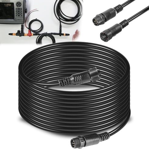 NMEA 2000 (N2K) 15 قدم كابل إسقاط العمود الفقري ، كابل تمديد لسيمراد Simrad B&G Navico & Garmin ، موصلات 5 أسنان NMEA 2000 كابل شبكة البحرية in Saudi Arabia