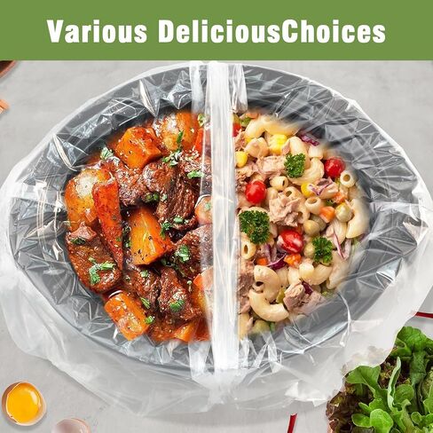 بطانات طبخ بطيئة 20 ٪ ، وأكياس الطهي الكبيرة 13 "× 21" يمكن التخلص منها للطباخات البطيئة من الثالثة من الثالثة إلى 8QT ، وعلقة الطهي لأواني بيضاوية وجولة (20) in Saudi Arabia