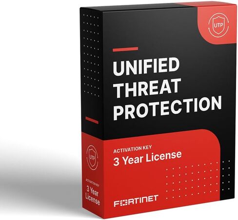 Fortinet Fortiguard 3 سنوات حماية تهديد موحدة لـ FortiGate-60F (FC-10-0060F-950-02-36) | IPS ، حماية البرامج الضارة المتقدمة ، التطبيق. السيطرة ، URL/DNS تصفية وقسط Forticare in Saudi Arabia