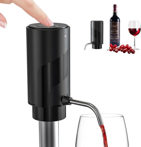 Molamolamoy Wine Aerator Electric Wine Decanter Automatic Wine Aerator Portail in Saudi Arabia