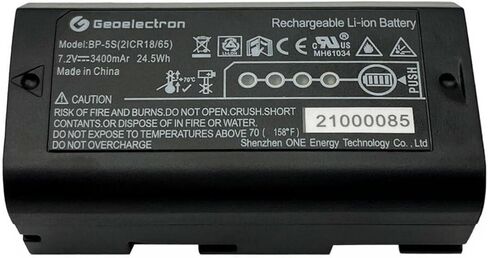 1 حزمة 3400mAh 7.2V BP-5S بديل بديل لـ Topcon Stonex Unistrong South X11 Controller in Kuwait