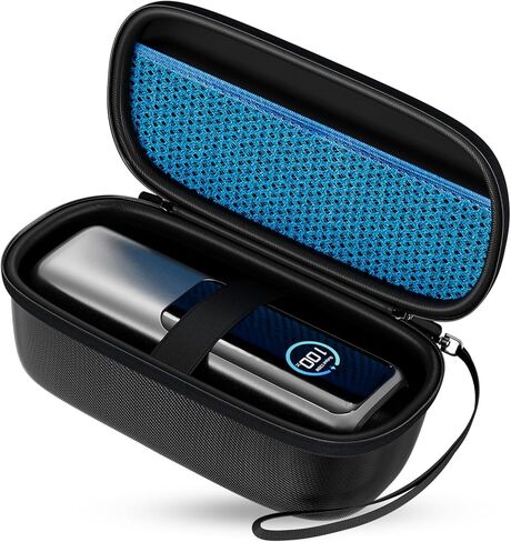 ProCase Hard Carrying Case for Anker Laptop/ 737 Power Bank, 25000mAh 165W Portable Charger Travel Storage Bag, Zippered Organizer Box for Cables Accessories with Mesh Pocket -Black in Saudi Arabia