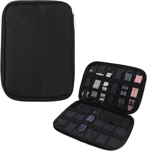 Watch Band Case ، Waterproof Watch Band Organizer ، Watches Watches Bands Storage ، FOR FANDS و LATES و ACSORIES و CABLE و ARAL in Kuwait