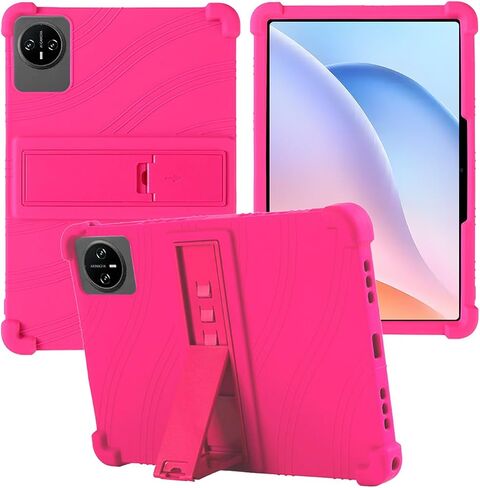 for Doogee Tab A9 pro Tablet 10.1 inch Tablet Case,BOVUGAC Soft Silicone Adjustable Stand Shockproof Kids Friendly for Doogee Tab A9 pro 10.1" Tablet(Black) in Saudi Arabia