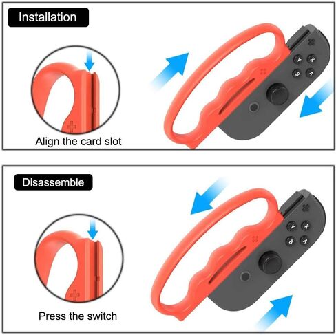 Grips for Nintendo Switch Litness Boxing ، ملحقات الملاكمة الملاكمة للمقبض للبالغين والأطفال ، لأقواس الأصابع ، غير قابلة للانزلاق ، مما يجعل تجربة لعبة الملاكمة أكثر سلاسة in Saudi Arabia