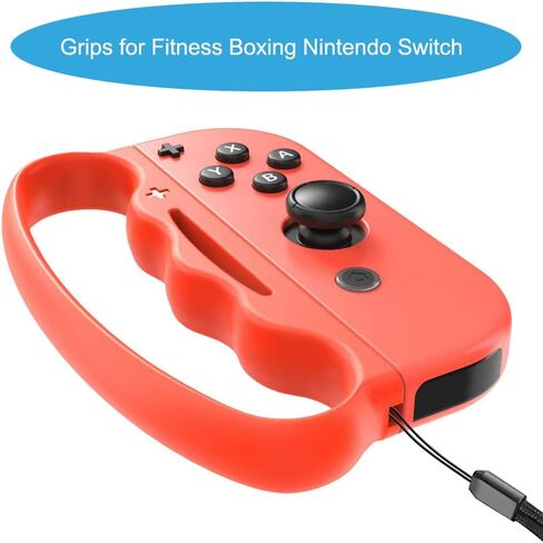 Grips for Nintendo Switch Litness Boxing ، ملحقات الملاكمة الملاكمة للمقبض للبالغين والأطفال ، لأقواس الأصابع ، غير قابلة للانزلاق ، مما يجعل تجربة لعبة الملاكمة أكثر سلاسة in Saudi Arabia