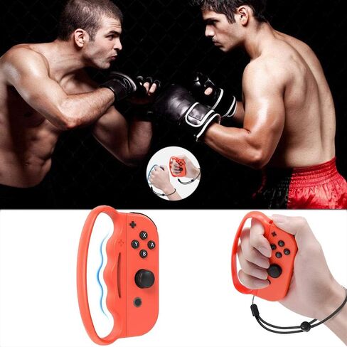 Grips for Nintendo Switch Litness Boxing ، ملحقات الملاكمة الملاكمة للمقبض للبالغين والأطفال ، لأقواس الأصابع ، غير قابلة للانزلاق ، مما يجعل تجربة لعبة الملاكمة أكثر سلاسة in Saudi Arabia