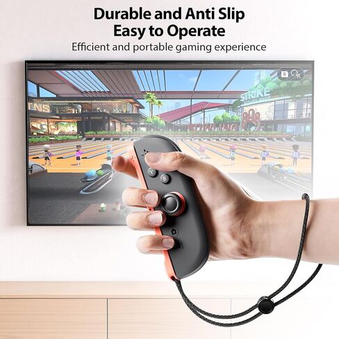حزمة إكسسوارات اللعبة الرياضية لـ Nintendo Switch 2 (2025) ، 10 في 1 مجموعة مكافحة الحركة من نوادي الجولف سيف تنس مضارب قابلة للفصل Joy-Con مقبض Grips Family Party for Switch Sports & Mario Golf (Blue Orange) in Saudi Arabia