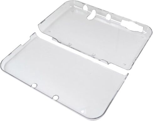 1 حزمة 2023 حالة صعبة واضحة مقاومة للارتداء جديدة لنموذج Nintendo New 3DS XL/LL ، قذيفة بلورية شفافة in Saudi Arabia