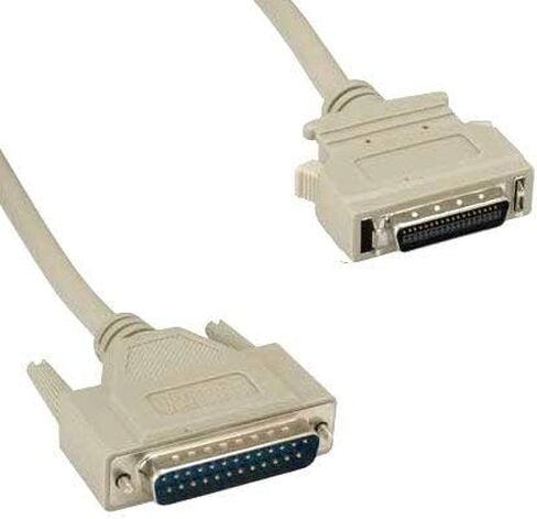 Kentek 6 أقدام FT DB25 إلى HPCN36 موازي بيانات الطابعة كبل كبل كبل 28 AWG IEEE-1284 ثنائية الاتجاه 25 إلى MINI/MICRO in Saudi Arabia
