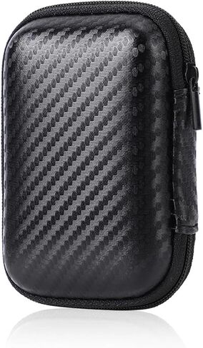 External Hard Drive Pouch Container Portable Ssd Container Hard Eva Housing Bag Protective Pouch Black 11.5 * 7.5 * 3.5CM in Saudi Arabia