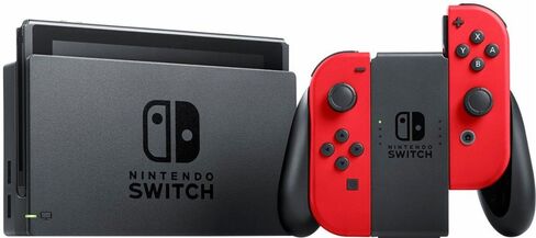 Nintendo - Switch 32GB Super Mario Odyssey Edition Bundle - Red Joy-Con in Saudi Arabia