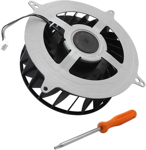 إصدار جديد بديل للتبريد الداخلي للتبريد لـ Sony PlayStation 5 PS5 Fan 23 Blades Fan 12047GA-12M-WB-01 و 17 BLADES FAN G12L12MS1AH-56J14 ، مع T8 مفك in Saudi Arabia
