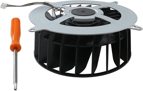 إصدار جديد بديل للتبريد الداخلي للتبريد لـ Sony PlayStation 5 PS5 23 BLEDES FAN 12047GA-12M-WB-01 و 17 BLEDES COWNER G12L12MS1AH-56J14 مع T8 Secldriver in Saudi Arabia