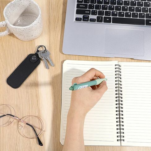 2 Pcs Leather USB Flash Drive Holder, Flash Thumb Drive Case, Portable Storage Carrying Case with Keychain Travel Key Chain in Saudi Arabia