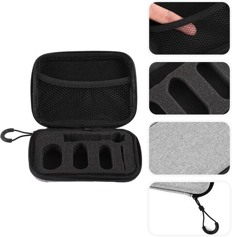 تغطية الحالة للثقب Notepin AI Recorder ، مسجل صوتي ناعم إيفا يحمل غطاء وقائي محمول مع مجموعة ملحقات Carabiner للنساء الرجال (أسود) in Saudi Arabia