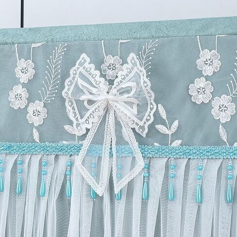 Indoor Television Dust Proof Cover Lace, Antistatic Dust Covers, Breathable Dust Cover with Modern Design, Lace TV Screen Protector Cloth(Color3,37-40inch) in Saudi Arabia