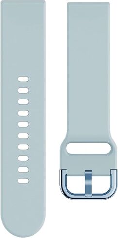 Coovs 18mm Painting Silicone Watchband for Garmin Vivoactive 4S Vivomove 3S Smart Watch for Garmin Venu 2S/Active S Wristband Bracelet (اللون: G ، الحجم: 18 ملم) in Kuwait
