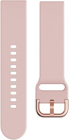 Coovs 18mm Painting Silicone Watchband for Garmin Vivoactive 4S Vivomove 3S Smart Watch for Garmin Venu 2S/Active S Wristband Bracelet (اللون: G ، الحجم: 18 ملم) in Kuwait