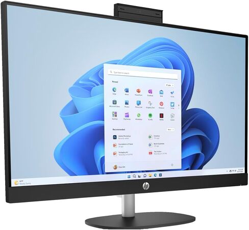 HP 27 FHD IPS AIO PC (Intel 12 -Core Ultra 7 255U CPU ، 64GB DDR5 RAM ، 4TB SSD ، MS OFFICE in Kuwait
