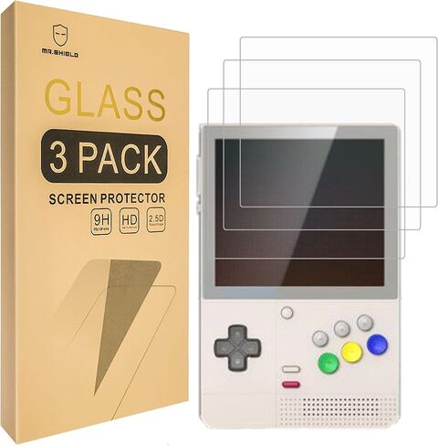 Mr.Shield Screen Protector متوافق مع Retroid Pocket Classic [Glass المقرار] [3 عبوات] [زجاج اليابان مع صلابة 9H] in Saudi Arabia