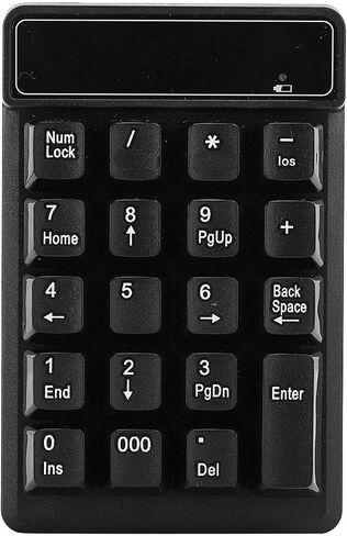 لوحة مفاتيح Bluetooth Numeric ، وسادة رقم محمولة ، 19 مفتاحًا ، تم تصميمها في آلاف المفتاح ، متوافق مع أنظمة Android و iOS in Saudi Arabia