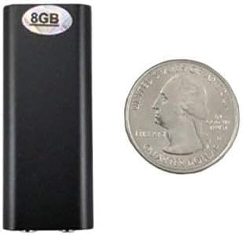 hotsell999 Worlds Smallest Micro Voice Recorder with 90 Hours of Storage | One Touch Voice Recording | 8GB Internal Flash Memory Digital Audio Recorder | Fast 2 Hour Recharge in Saudi Arabia