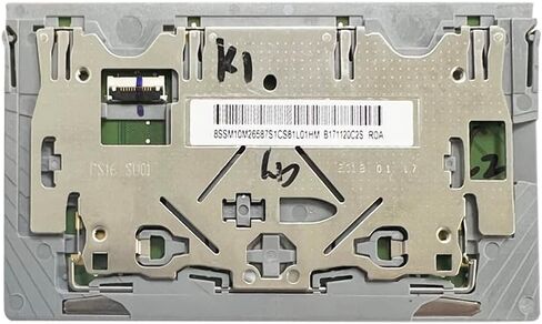 لوحة تتبع اللمسات Zahara Silver PlickPad مع استبدال غير القابل للاصنوف ThinkPad L390 20nr 20ns L390 Yoga 20nt 20nu L13 20r3 20r4 L13 Yoga 20r5 20r6 01yu070 01yu in Saudi Arabia