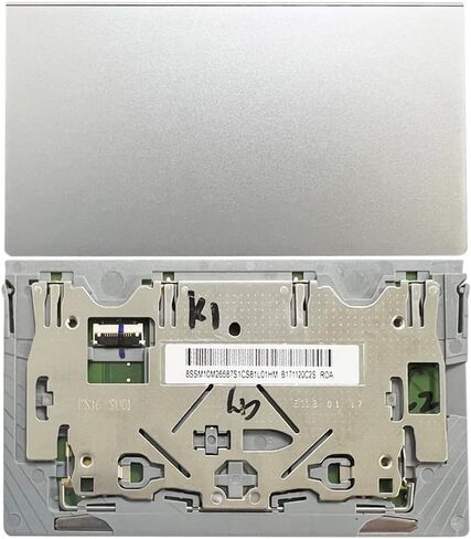 لوحة تتبع اللمسات Zahara Silver PlickPad مع استبدال غير القابل للاصنوف ThinkPad L390 20nr 20ns L390 Yoga 20nt 20nu L13 20r3 20r4 L13 Yoga 20r5 20r6 01yu070 01yu in Saudi Arabia