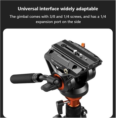 FF06S Q6 Camera Fluid Head Bracket Portable SLR Camera Photo Tripod in Saudi Arabia