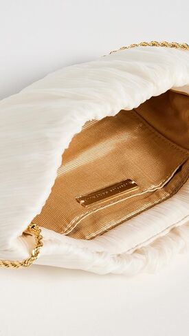حقيبة بريت مسطحة مطوية للسيدات من Loeffler Randall، لؤلؤة، أبيض فاتح، مقاس واحد in Saudi Arabia