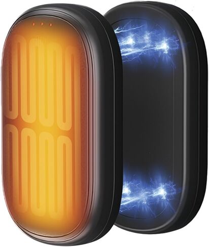 Rechargeable Hand Warmers 2 Pack, Magnetic Fast Heating in 3s with 3 Settings, USB-C Electric Pocket Warmer, UL Certified Safe, Perfect for Winter Camping, Hunting Trips, and Golf Games in Saudi Arabia