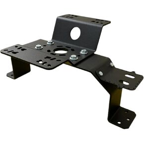 Dual Bow Mount Fishfinder Graph Bracket – Heavy-Duty Dual Electronics Mount with Integrated Bait & Tool Holder | Fits Most Bass Boats in Saudi Arabia