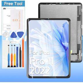 استبدال الشاشة لـ iPad Pro 11 4th 2022 A2435 ، A2761 ، A2762 ، A2759 11.0 " in Kuwait