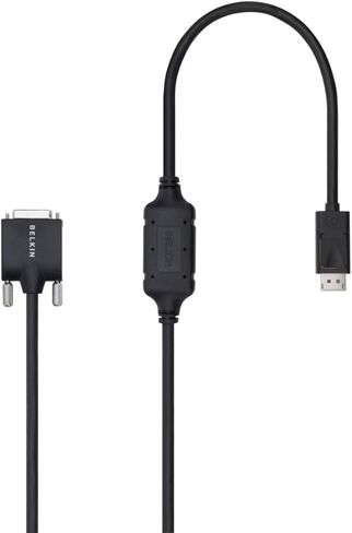 Belkin F2CD002b06-E Black 6feet DisplayPort to DVI M M Cable in Saudi Arabia