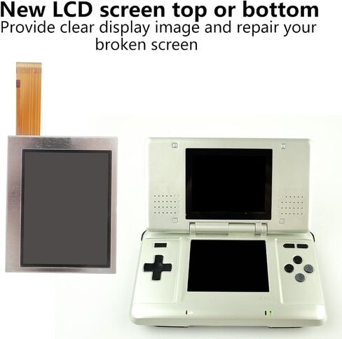 Upgraded LCD Screen Replacement Fit for Nintendo DS Original NDS (Bottom/Lower or Top/Upper) in Saudi Arabia