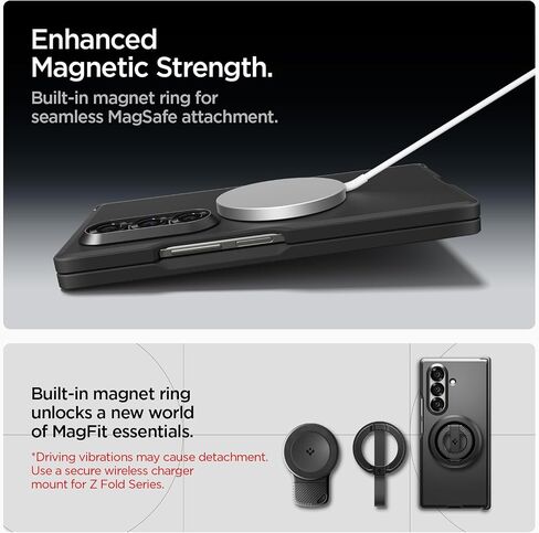 Spigen for Galaxy Z Fold 7 Case ، Tough Armor Pro Magfit [حماية المفصلات] in Kuwait