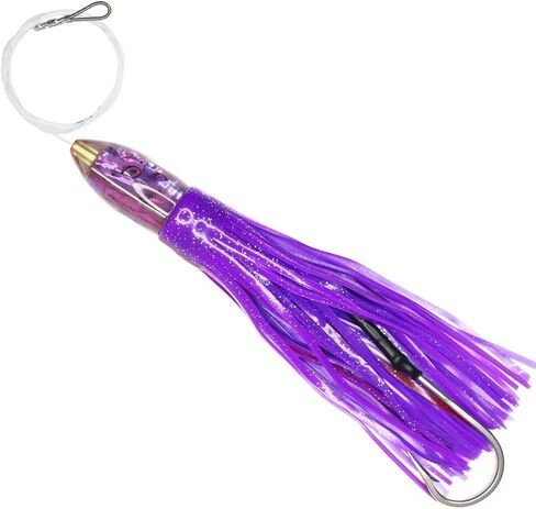 VIKETECH 9’’ 4oz Resin Saltwater Fishing Trolling Lure for Tuna Mahi Mahi Marlin Wahoo Sailfish Dolphin Lures Deep Sea Offshore Big Game Included Mesh Bag in Saudi Arabia