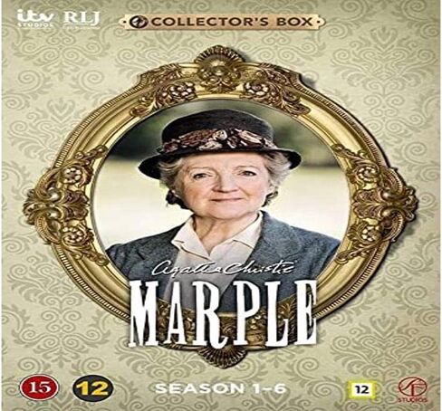 Agatha Christie's Miss Marple (Complete Seasons 1-6) - 12-DVD Set ( The Murder at the Vicarage / 4:50 from Paddington / The Body in the Library / A Murd [ NON-USA FORMAT, PAL, Reg.2 Import - Denm in Saudi Arabia