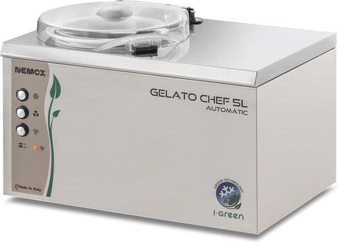 Nemox Gelato Chef 5L آيس كريم وصانع الجيلاتو ، والصف المهني ، والمنزل والاستخدام التجاري in Saudi Arabia