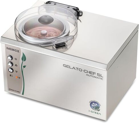 Nemox Gelato Chef 5L آيس كريم وصانع الجيلاتو ، والصف المهني ، والمنزل والاستخدام التجاري in Saudi Arabia
