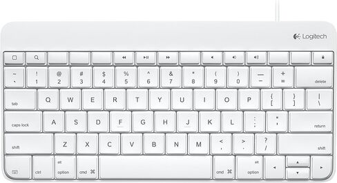 لوحة مفاتيح Logitech Wired لـ iPad مع موصل 30 دبوس in Saudi Arabia
